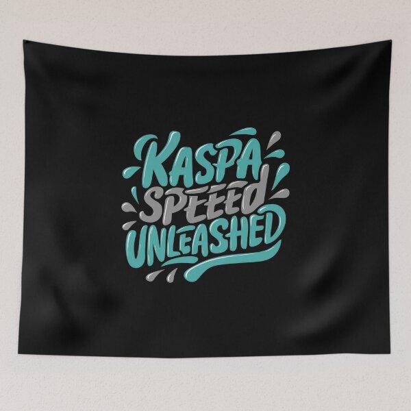 Item preview, Kaspa Crypto Insights Blockchain Vision designed and sold by RadDeck.