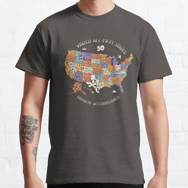 Item preview, Visited All 50 States Usa Bucket List designed and sold by Wild-Co.