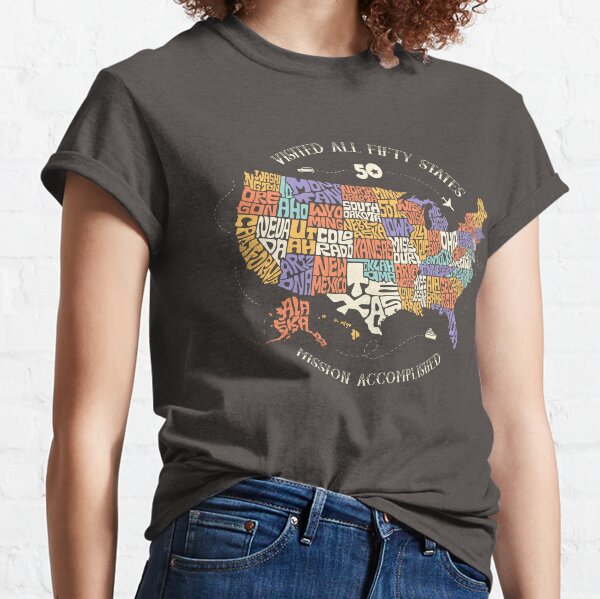 Item preview, Visited All 50 States Usa Bucket List designed and sold by Wild-Co.