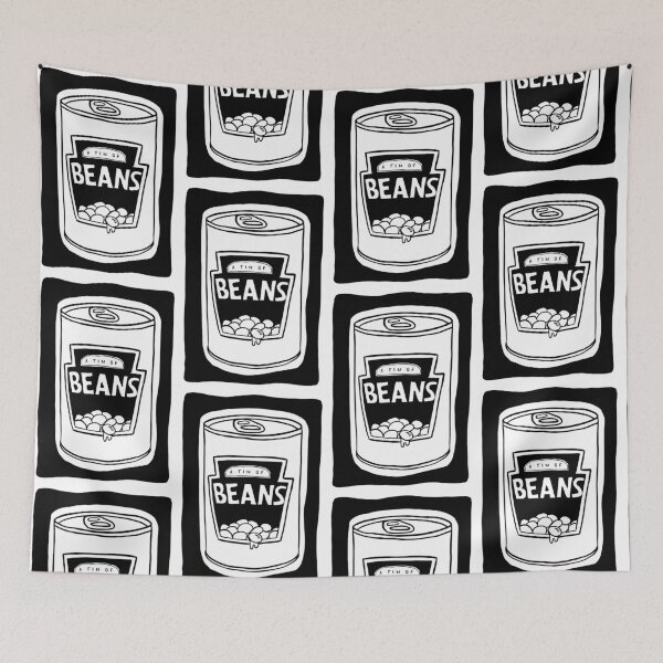 Item preview, Tin of beans print designed and sold by printsbyh.