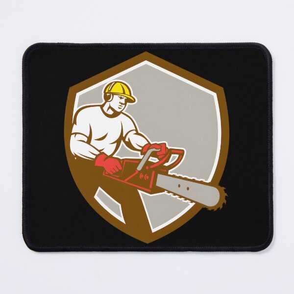 Item preview, 192 Lumberjack Tree Surgeon Arborist Chainsaw Shield designed and sold by dppjgjlo11.