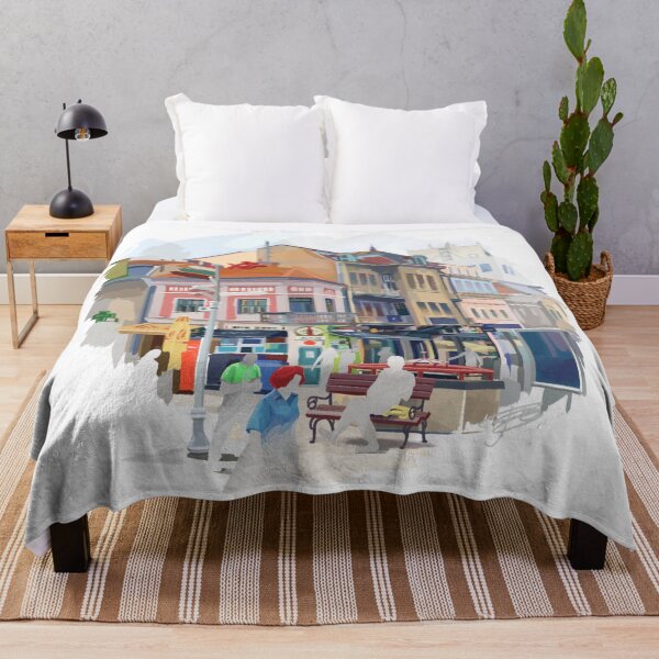 Item preview, City corner. Digital drawing designed and sold by Ekaterina Glazkova.