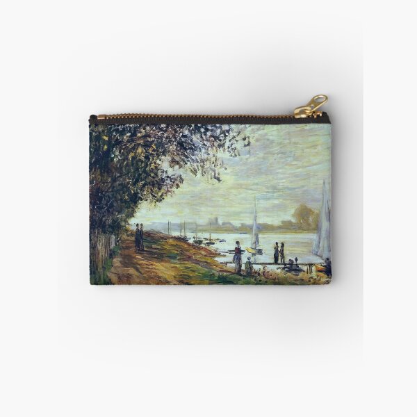 Item preview, The Riverbank at Petit-Gennevilliers, Sunset - 1875 - Claude Monet designed and sold by dottyshai.