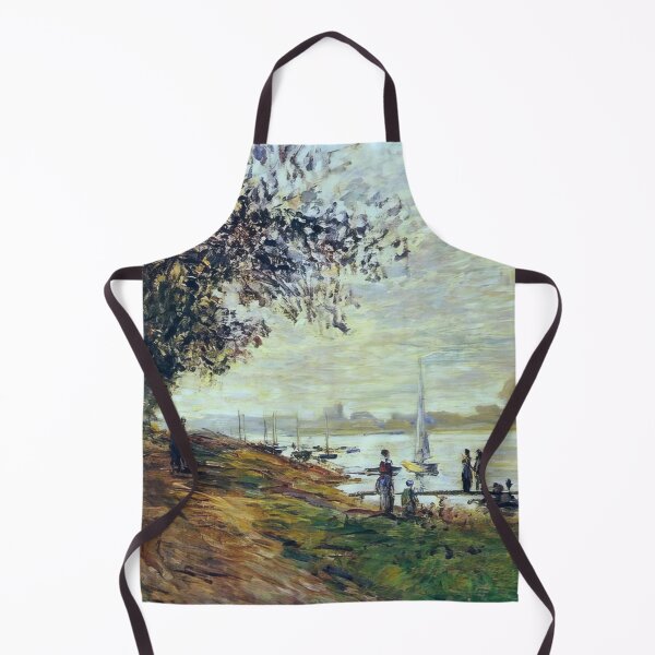 Item preview, The Riverbank at Petit-Gennevilliers, Sunset - 1875 - Claude Monet designed and sold by dottyshai.