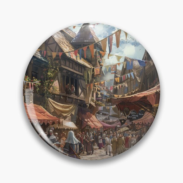 Item preview, Medieval Market Day designed and sold by palmyst.