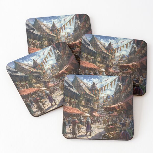 Item preview, Medieval Market Day designed and sold by palmyst.