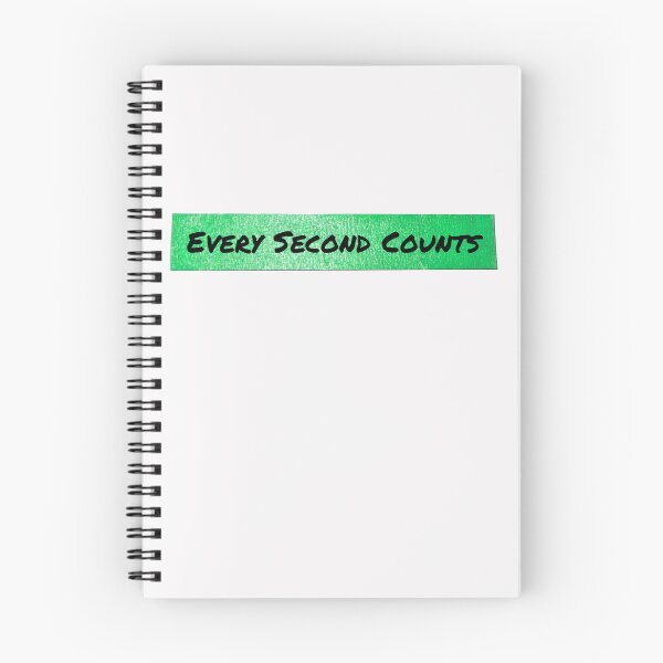 Item preview, Every Second Counts green tape designed and sold by Salt & Keep.