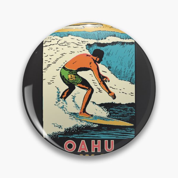 Item preview, Oahu Surf Decal designed and sold by Decal Mania.
