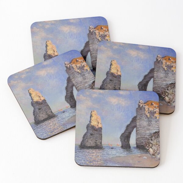 Item preview, The Rock Needle and the Porte d'Aval - 1885 - Claude Monet designed and sold by dottyshai.