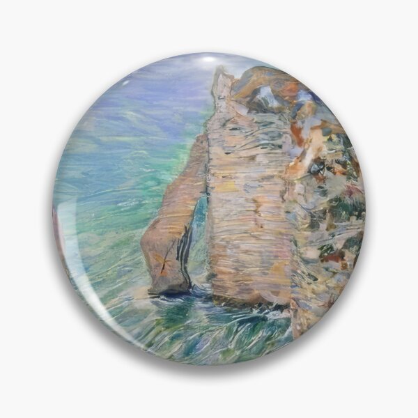 Item preview, The Rock Needle and the Porte d'Aval - 1886 - Claude Monet designed and sold by dottyshai.