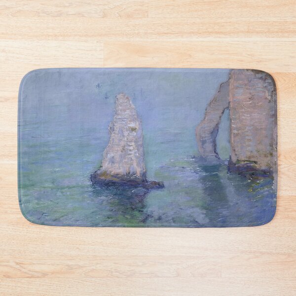 Item preview, The Rock Needle and Porte d’Aval, Etretat - 1885 - Claude Monet designed and sold by dottyshai.