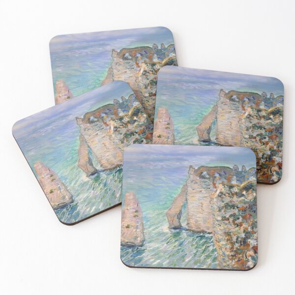 Item preview, The Rock Needle and the Porte d'Aval - 1886 - Claude Monet designed and sold by dottyshai.