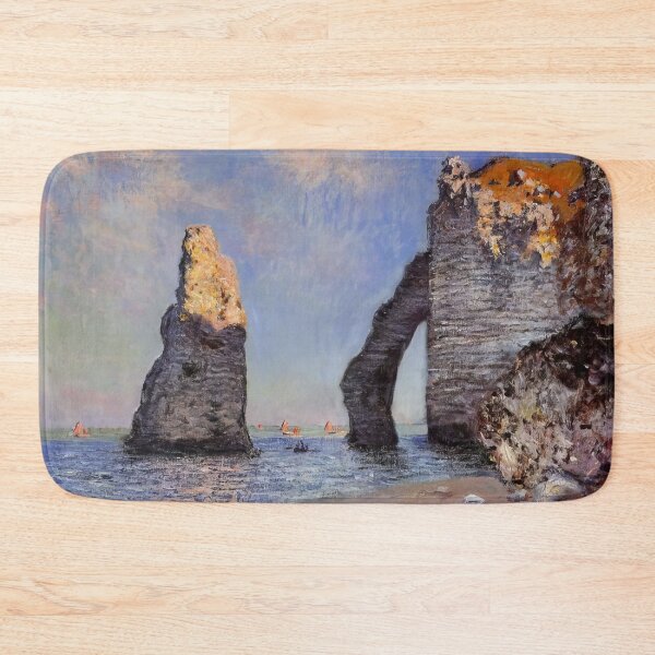 Item preview, The Rock Needle and the Porte d'Aval - 1885 - Claude Monet designed and sold by dottyshai.