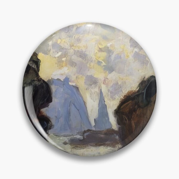 Item preview, The Rock Needle Seen through the Porte d'Aumont - 1885 - Claude Monet designed and sold by dottyshai.