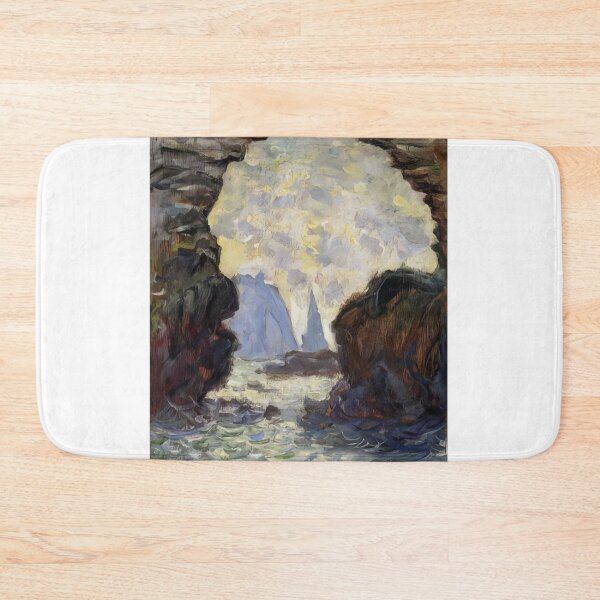 Item preview, The Rock Needle Seen through the Porte d'Aumont - 1885 - Claude Monet designed and sold by dottyshai.