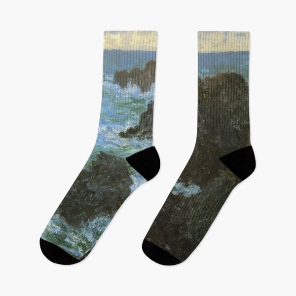 Item preview, The rocks of Belle-Ile - 1886 - Claude Monet designed and sold by dottyshai.