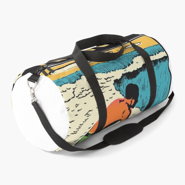 Artikelvorschau, Biarritz Surf Aufkleber im Vintage-Stil entworfen und verkauft von Decal Mania.