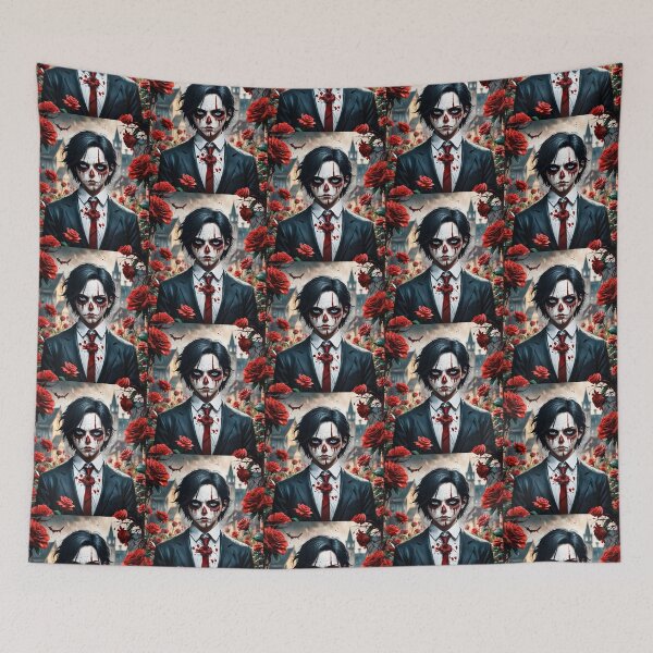 Item preview, Death and Flowers: Horror Art designed and sold by NerdscapeDC.
