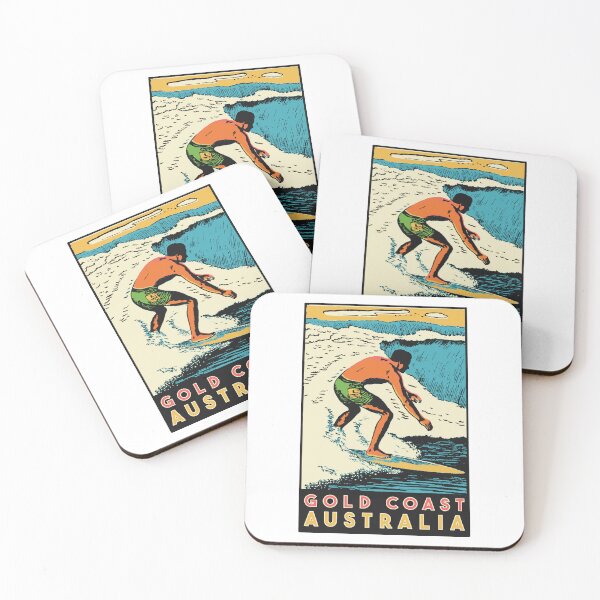 Artikelvorschau, Gold Coast Australien Surf Aufkleber entworfen und verkauft von Decal Mania.