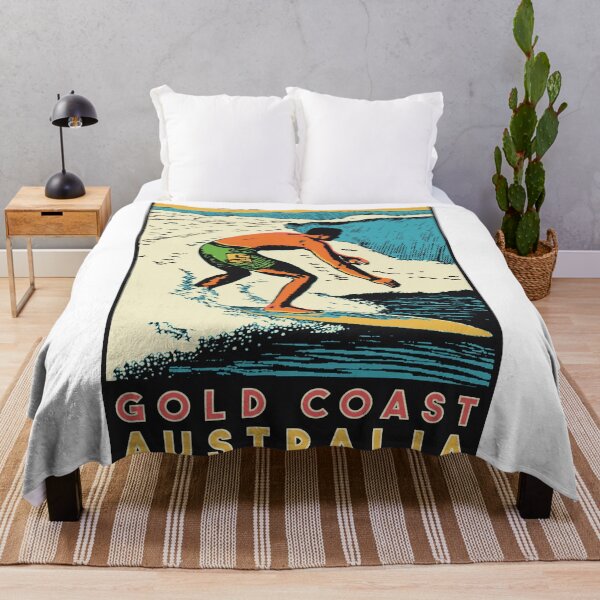 Item preview, Gold Coast Australia Surf Decal designed and sold by Decal Mania.