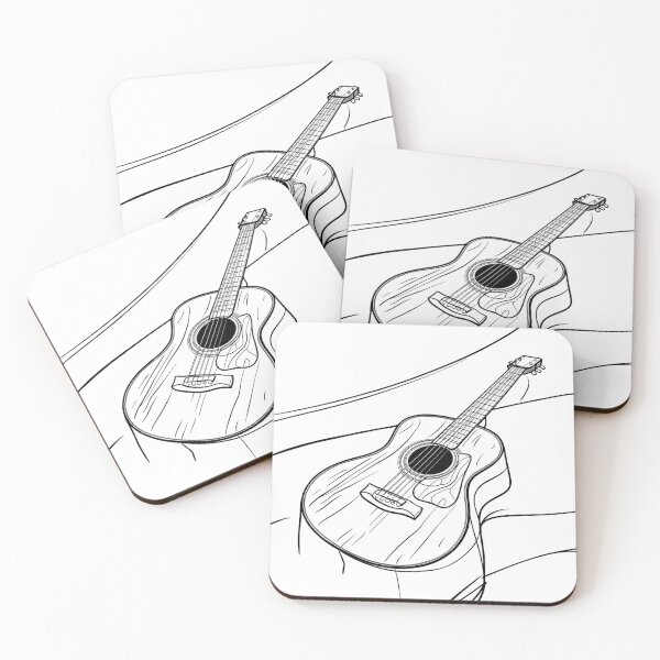 Item preview, Acoustic Guitar T-Shirt designed and sold by Uday24.