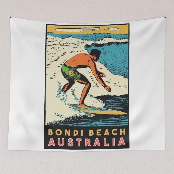 Item preview, Bondi Beach Surf Decal designed and sold by Decal Mania.