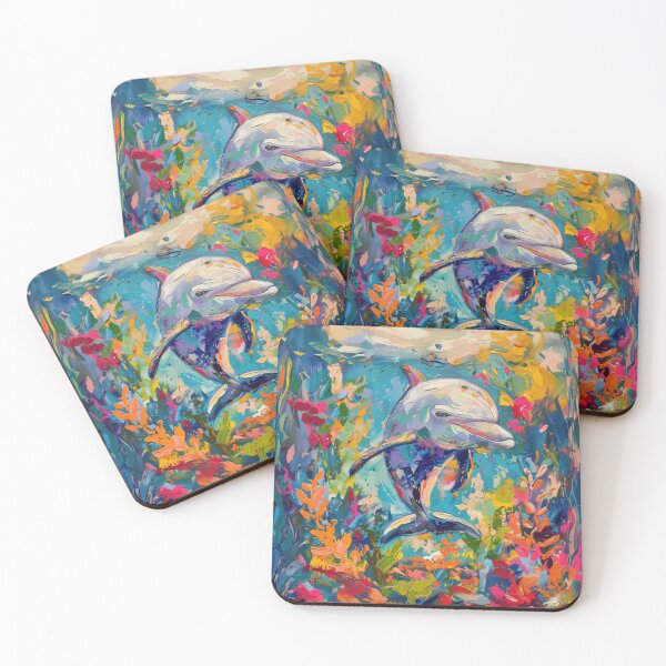 Item preview, Vibrant Dolphin Dream designed and sold by palmyst.