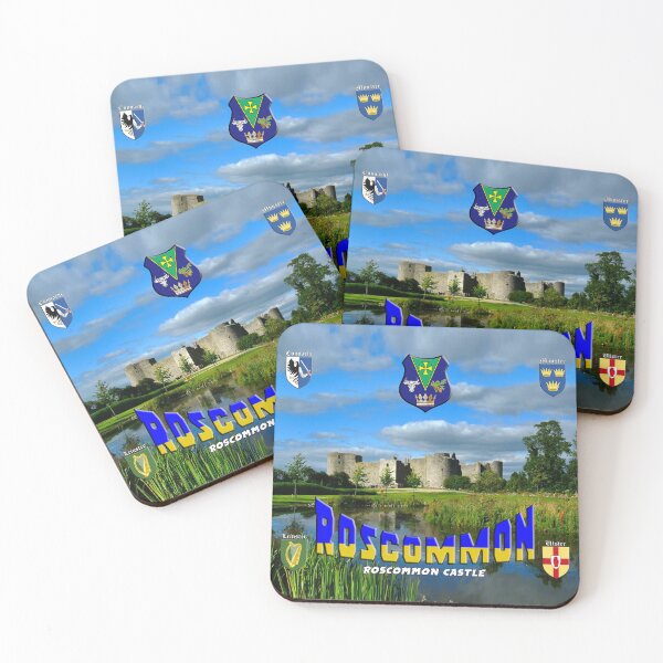Item preview, ROSCOMMON - OFFICIAL CREST designed and sold by CathalDevlin.