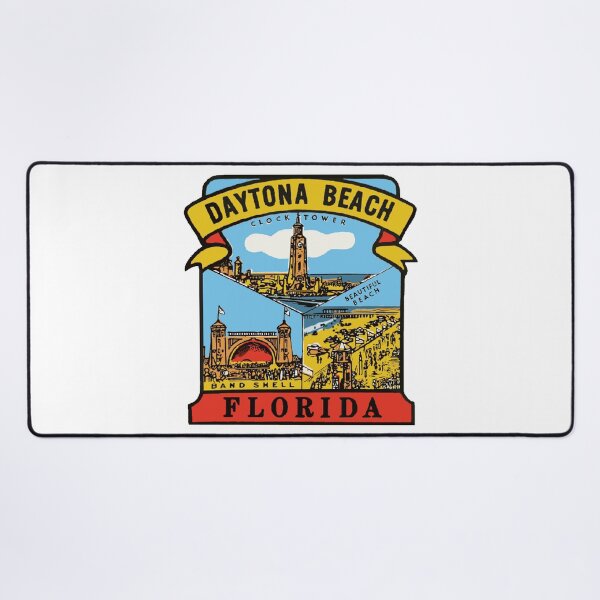 Item preview, Vintage Style Daytona Beach Decal designed and sold by Decal Mania.