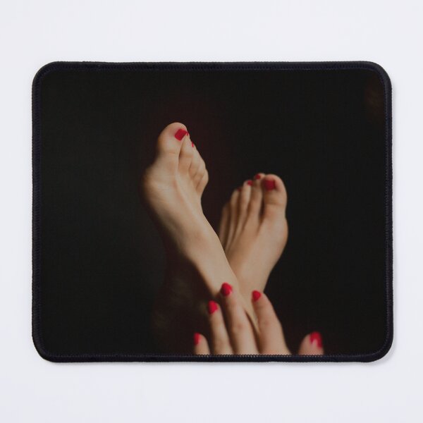 Item preview, Beautiful feet with red nails designed and sold by FeetArt888.