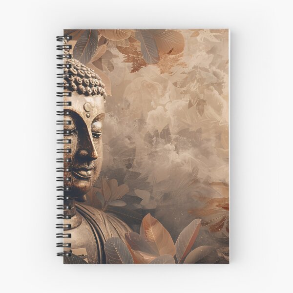 Item preview, Serene Boeddha met Bladeren designed and sold by DeMuurdecoratie.