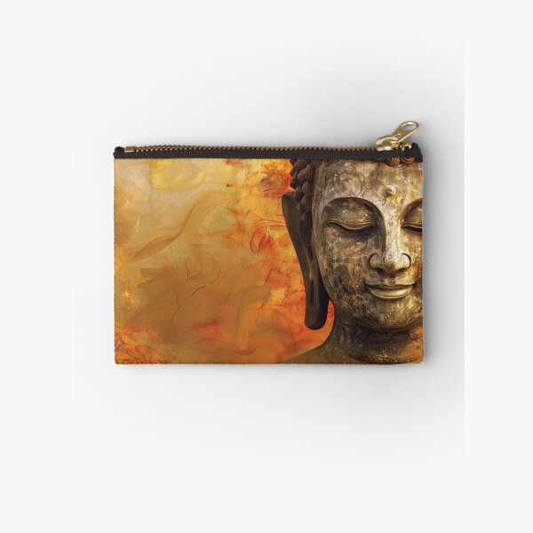 Item preview, Boeddha in Gouden Harmonie designed and sold by DeMuurdecoratie.