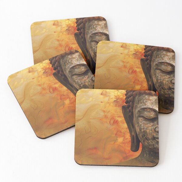 Item preview, Boeddha in Gouden Harmonie designed and sold by DeMuurdecoratie.