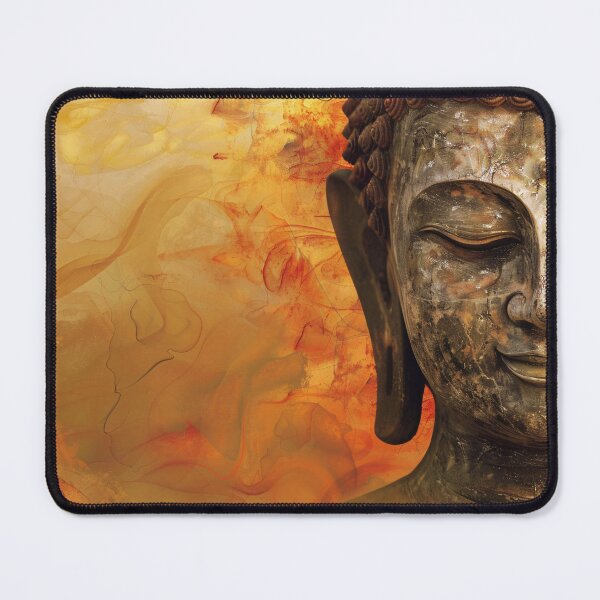 Item preview, Boeddha in Gouden Harmonie designed and sold by DeMuurdecoratie.