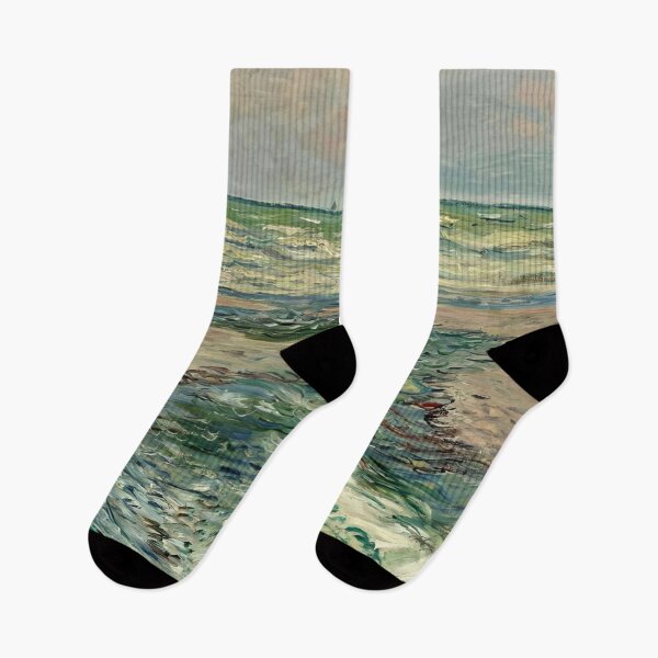 Item preview, The Seacoast of Pourville, Low Tide - 1882 - Claude Monet designed and sold by dottyshai.