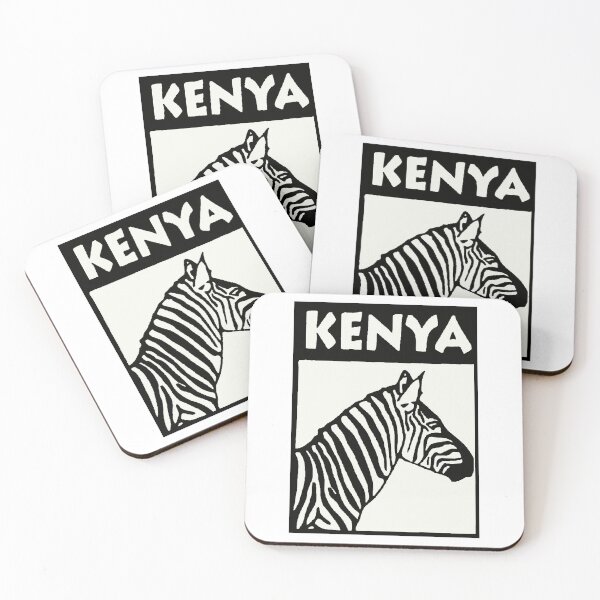 Item preview, Kenya Africa Zebra Decal designed and sold by Decal Mania.