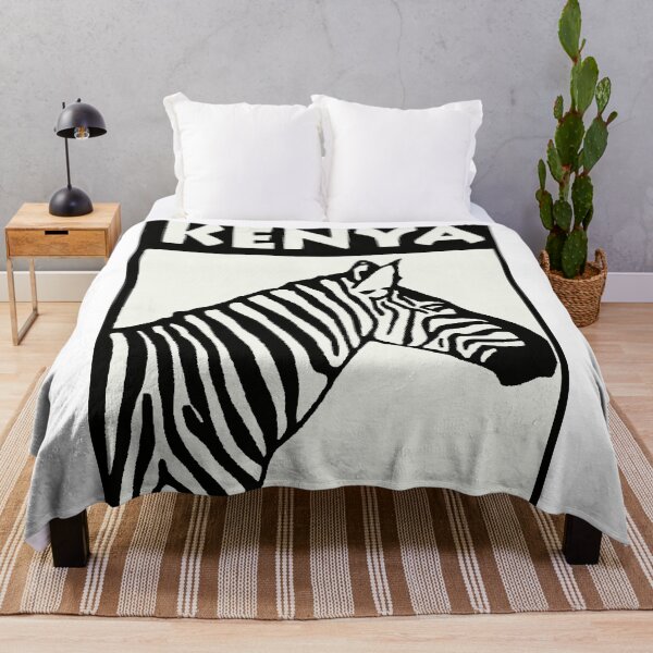 Item preview, Kenya Africa Zebra Decal designed and sold by Decal Mania.