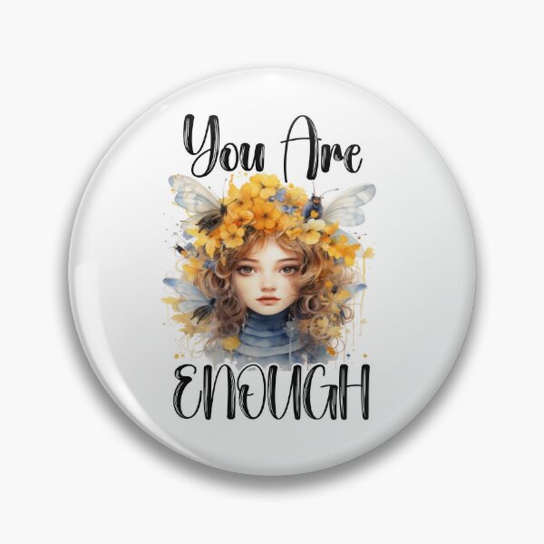 Item preview, You Are Enough (Bee Girl) designed and sold by Shannon Rogers.