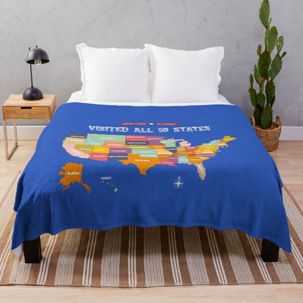 Item preview, I Visit All 50 States Map Usa travel  designed and sold by Wild-Co.
