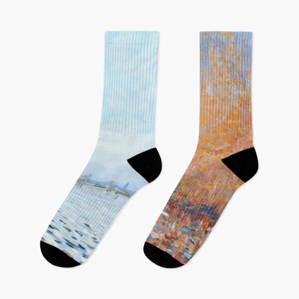 Item preview, The Seine at Argenteuil - 1873 - Claude Monet designed and sold by dottyshai.