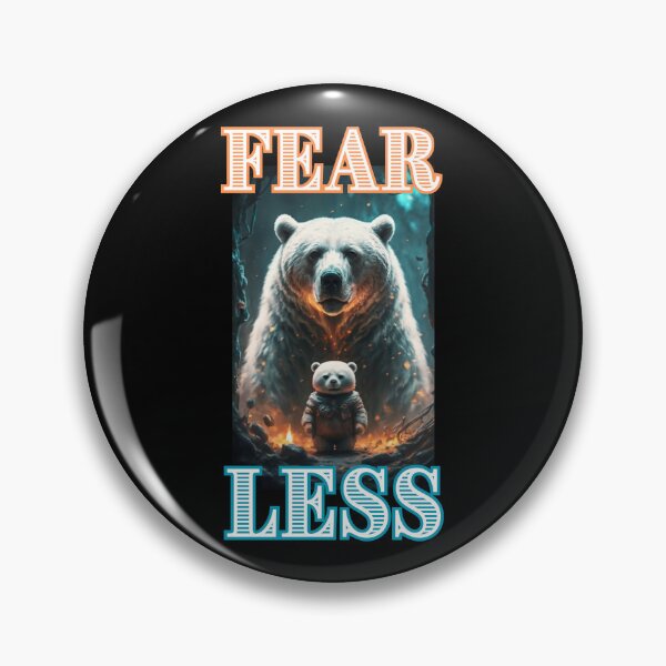 Item preview, Fearless bears father and son happy cute gothic christian gifts for family designed and sold by thankful-loco.