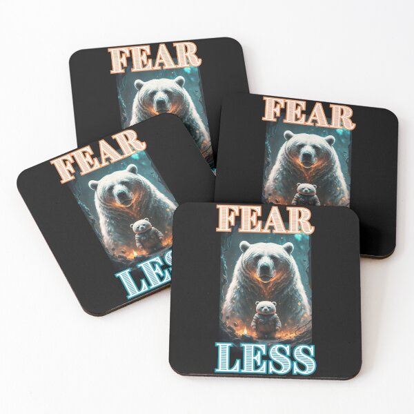 Item preview, Fearless bears father and son happy cute gothic christian gifts for family designed and sold by thankful-loco.