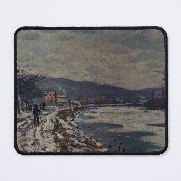 Item preview, The Seine at Bougival - 1869 - Claude Monet designed and sold by dottyshai.
