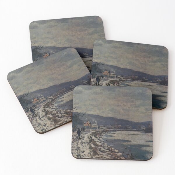 Item preview, The Seine at Bougival - 1869 - Claude Monet designed and sold by dottyshai.