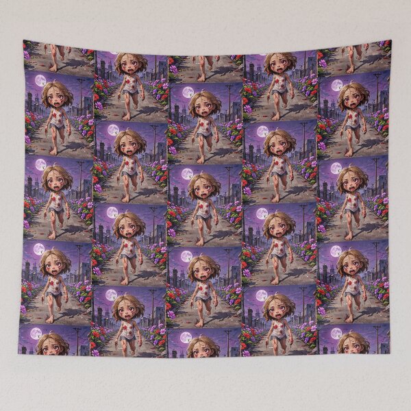 Item preview, Death and Flowers: Horror Art designed and sold by NerdscapeDC.