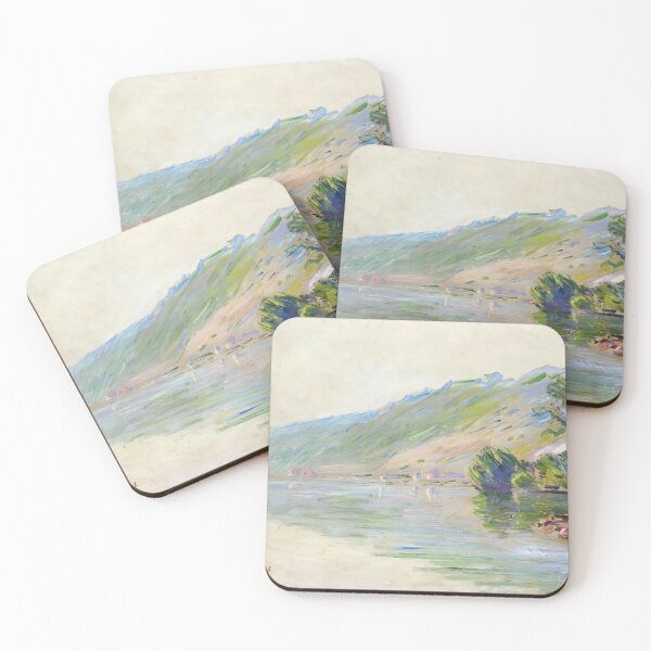 Item preview, The Seine at Port-Villes, Clear Weather - 1894 - Claude Monet designed and sold by dottyshai.