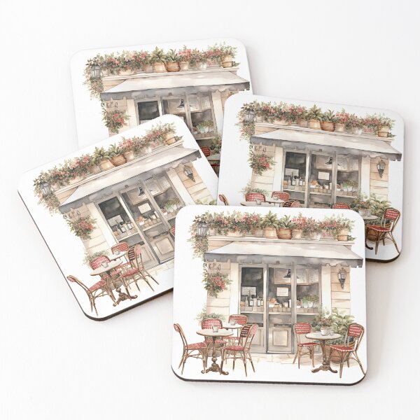 Item preview, Coffee at the Bistro designed and sold by Wild Blue Designs NZ.