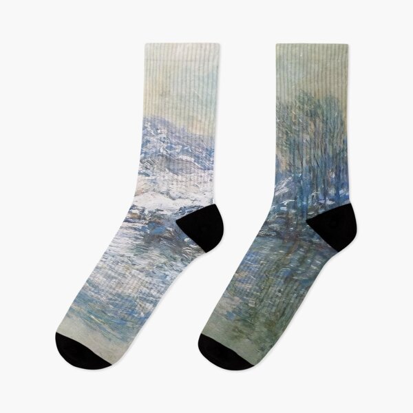 Item preview, The Seine at Port Villez, Snow Effect - 1885 - Claude Monet designed and sold by dottyshai.