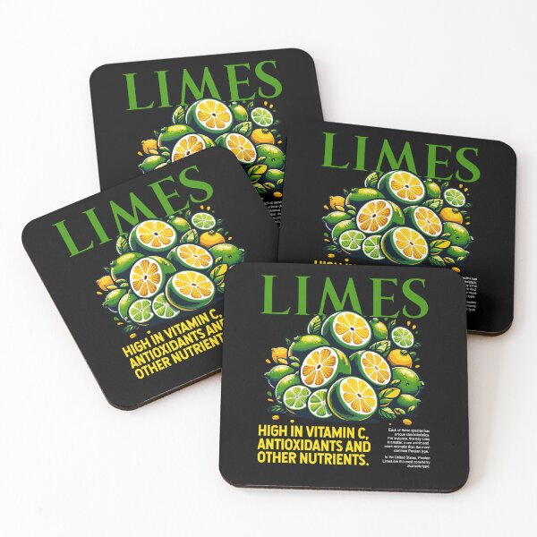 Item preview, Limes Funny High In Vitamin C Antioxidants Other Nutrients designed and sold by Dressed For  Duty.