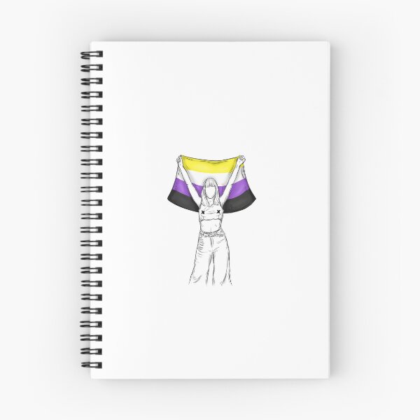 Item preview, Måneskin Victoria De Angelis with nonbinary flag designed and sold by ArteDellaVitaDE.